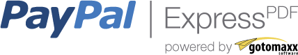 PayPal Express PDF powered by gotmaxx